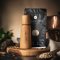Natural Scandinavian pepper mill (17cm) - Choose pepper: White - 100g