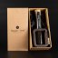 Gift set with one tube of Kampot pepper and stand in recycled cardboard box (70g) - Choose pepper: White Kampot pepper, Stand colour: Dark