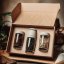 Pepper grinder CrushGrind, 2 glass containers and 3x50g Kampot pepper