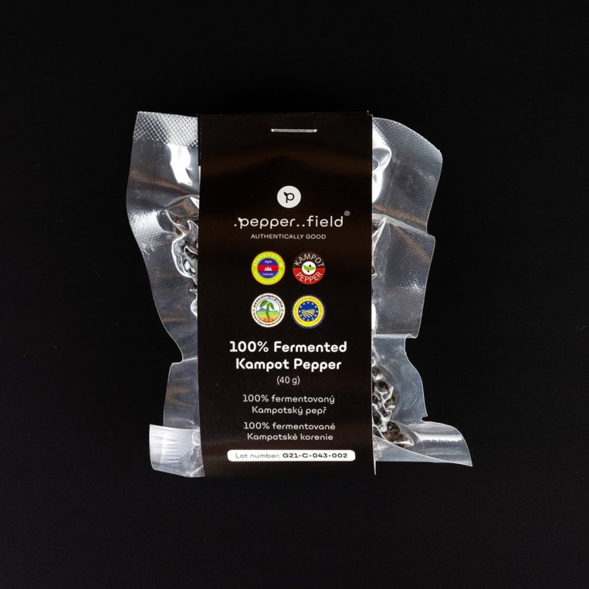 Fermented Kampot pepper 40g - Glass jar: I want to buy a jar