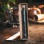 Kampot pepper dark red - large 75g glass tube in a wooden box