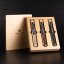 Luxury tube set with Kampot pepper in recycled cardboard gift box (3x70g)