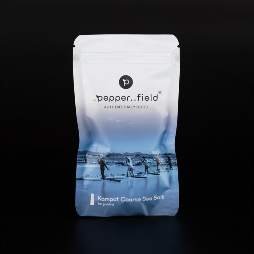 Coarse Sea Salt from Kampot - suitable for the grinder (120g)