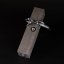 Kampot pepper dark red - large 75g glass tube in a wooden box