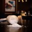 Salt pyramids from Kampot - Flake salt in a luxury gift vessel made of sandblasted Czech glass 170g