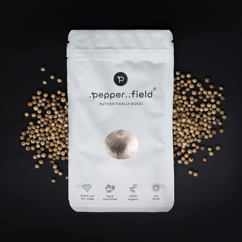 Kampot pepper white - doypack 20g