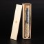 Kampot pepper white - large 75g glass tube in a wooden box