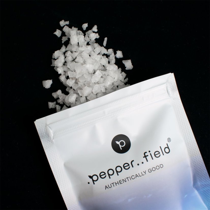 Double grinder DUOMILL + Coarse Sea Salt (120g) and Kampot pepper of your choice (50g) - FREE pepper: ZDARMA bílý Kampotský pepř 50g