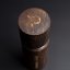 Hnedý jaseňový mlynček na korenie (15cm) + 20g Kampotského korenia