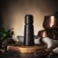 Black Scandinavian pepper mill (17cm) - Choose pepper: Black - 50g