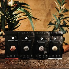 Kampot pepper - black, red and white + green lyophilized (4x50g)